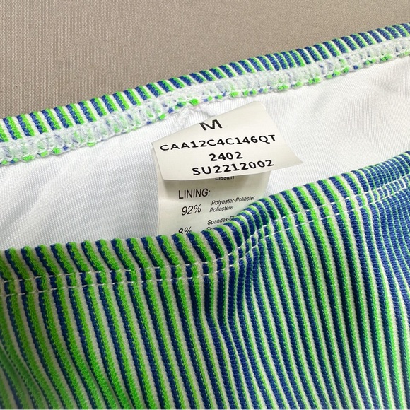 NWT! CUPSHE illusion green blue bikini swimsuit, M. - Picture 13 of 16